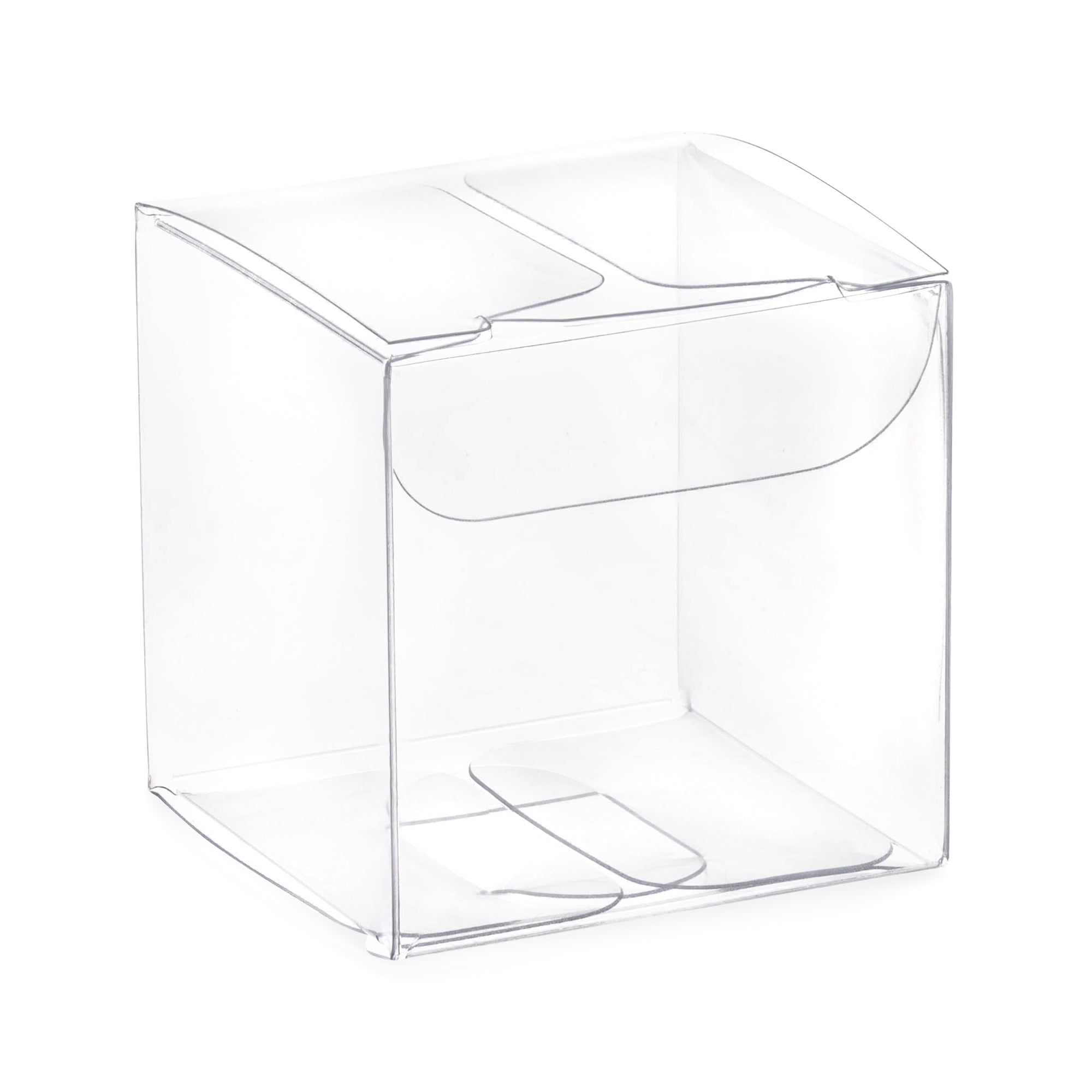 Clear PET Plastic Storage Boxes (36 Pack)